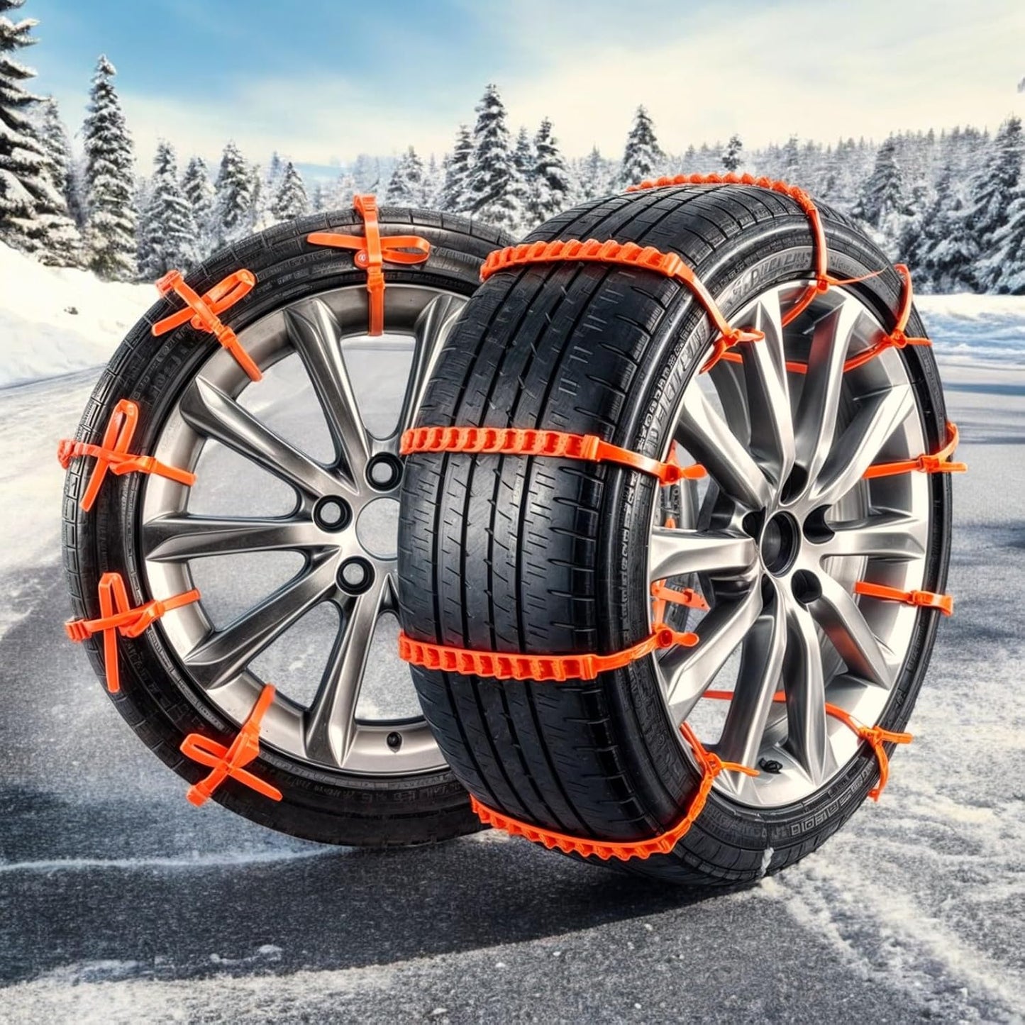 GripTies™ Emergency Tire Traction