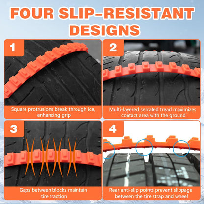 GripTies™ Emergency Tire Traction